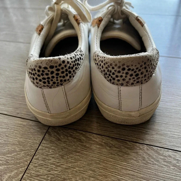 Sidewalk Low-Top Sneakers in Leather & Calf Hair: Wave Edition - Size 8 - Picture 5 of 8